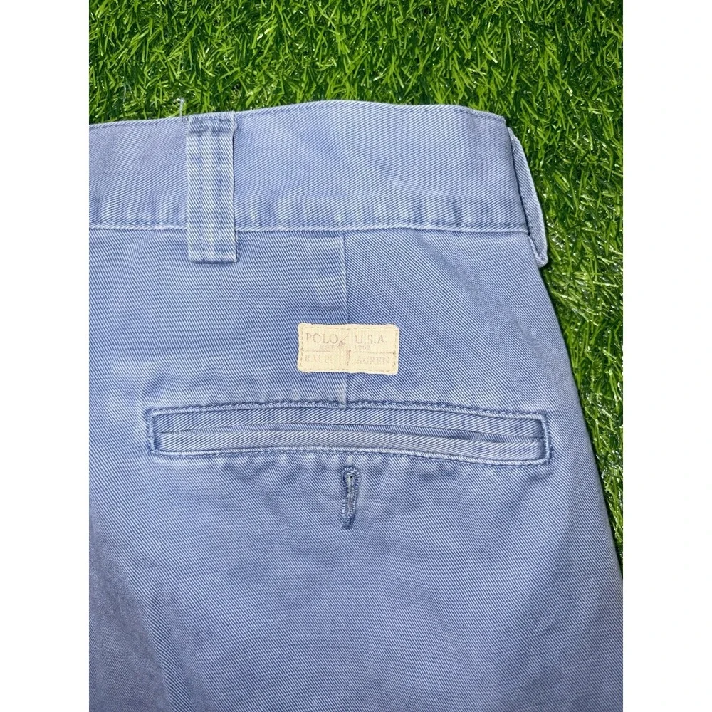Vintage 90s Polo Ralph Lauren Men's Blue Chino Pants 38x34 Mexico RN 41381
